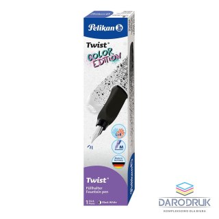 Pelikan Pióro wieczne Twist color edition biało-czarne Pelikan (300010106)