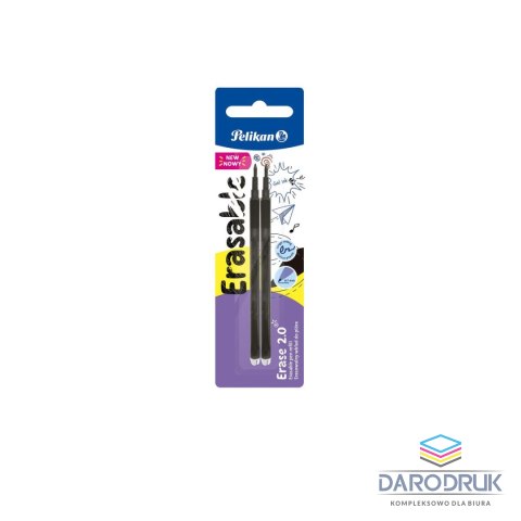 Pelikan Wkład do długopisu wymazywalny Erease 2.0 9585019 wkład czarny 0,7mm Pelikan (100435979)