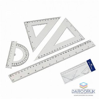 Starpak Komplet geometryczny 30 cm 4 el. Starpak (174932)