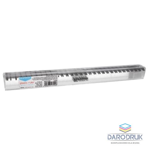 Starpak Linijka plastik 30cm Starpak (472865)