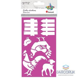 Titanum Szablon Craft-Fun Series Zagroda Titanum (DIY201102)