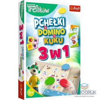 Trefl Gra strategiczna Rodzina Treflików 3w1 3w1 Trefl (01921)