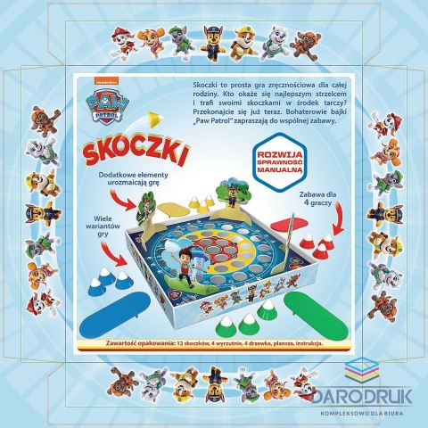 Trefl Gra zręcznościowa Paw Patrol Skoczki skoczki Trefl (01998)