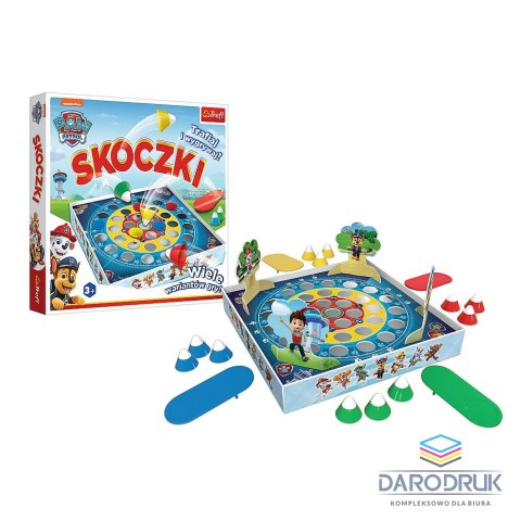 Trefl Gra zręcznościowa Paw Patrol Skoczki skoczki Trefl (01998)