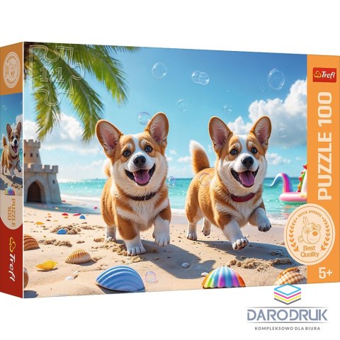 Trefl Puzzle Corgi 100 el. Trefl (16536)
