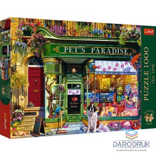 Trefl Puzzle Premium Plus Raj dla zwierząt 1000 el. Trefl (10841)