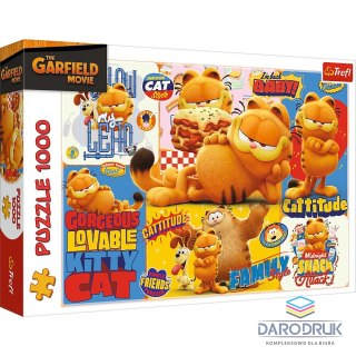 Trefl Puzzle Przygody Garfilda 1000 el. Trefl (10935)