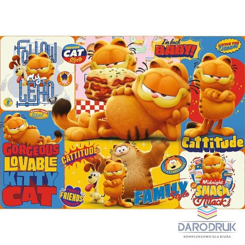 Trefl Puzzle Przygody Garfilda 1000 el. Trefl (10935)