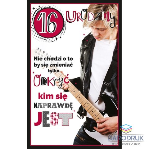 Ab Card Kartka składana [mm:] 130x205 Ab Card (AB)