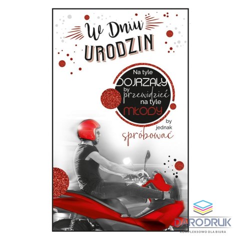 Ab Card Kartka składana [mm:] 130x205 Ab Card (AB)