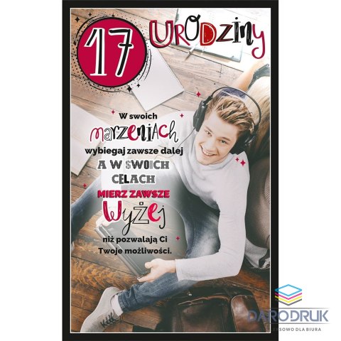 Ab Card Kartka składana [mm:] 130x205 Ab Card (AB)