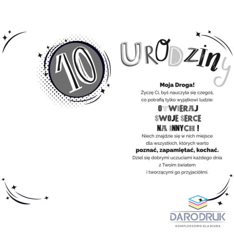 Ab Card Kartka składana [mm:] 130x205 Ab Card (AB)