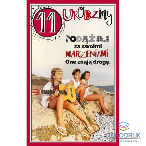 Ab Card Kartka składana [mm:] 130x205 Ab Card (AB)