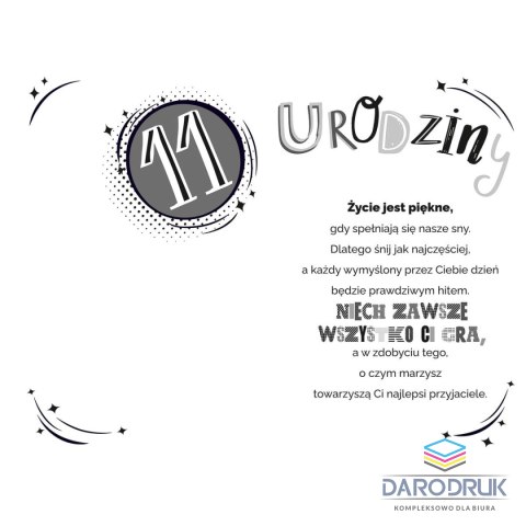 Ab Card Kartka składana [mm:] 130x205 Ab Card (AB)