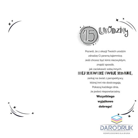 Ab Card Kartka składana [mm:] 130x205 Ab Card (AB)