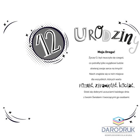 Ab Card Kartka składana [mm:] 130x205 Ab Card (AB)