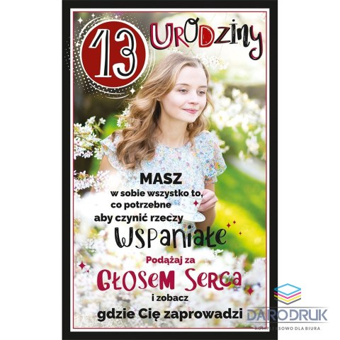 Ab Card Kartka składana [mm:] 130x205 Ab Card (AB)