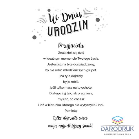 Ab Card Kartka składana [mm:] 130x205 Ab Card (AB)