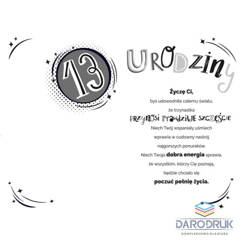 Ab Card Kartka składana [mm:] 130x205 Ab Card (AB)