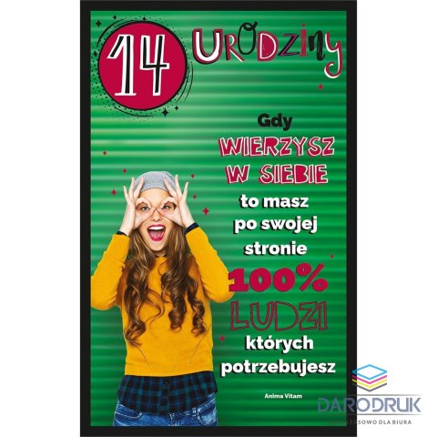 Ab Card Kartka składana [mm:] 130x205 Ab Card (AB)