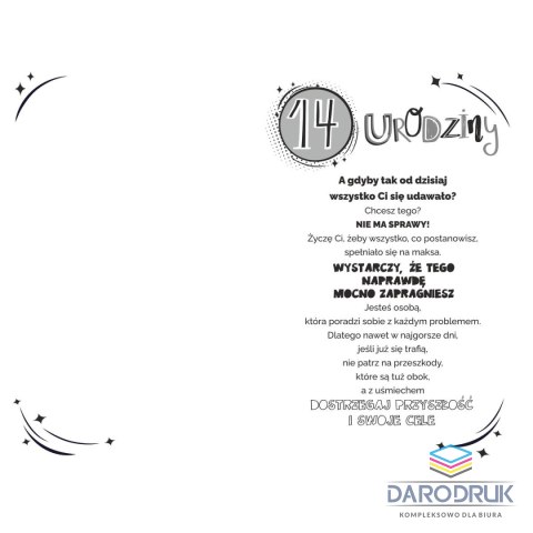 Ab Card Kartka składana [mm:] 130x205 Ab Card (AB)