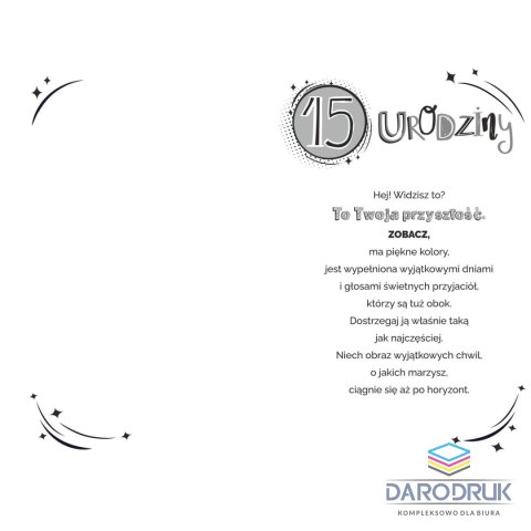 Ab Card Kartka składana [mm:] 130x205 Ab Card (AB)
