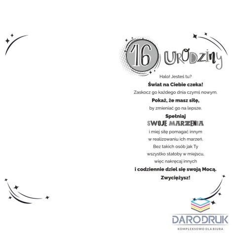 Ab Card Kartka składana [mm:] 130x205 Ab Card (AB)