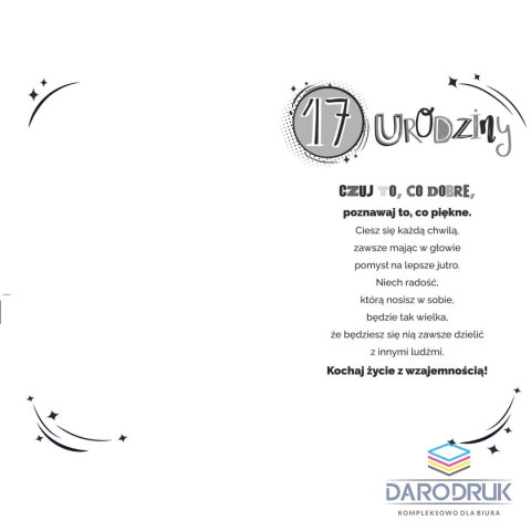 Ab Card Kartka składana [mm:] 130x205 Ab Card (AB)