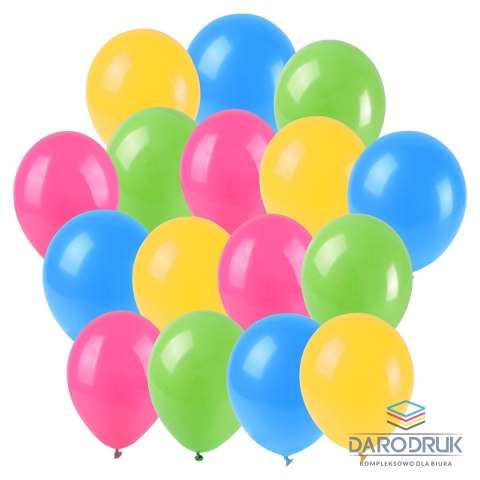 Arpex Balon gumowy pastelowe (12szt.) mix 300mm Arpex (KB8893)