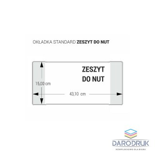 Biurfol Okładka nuty [mm:] 150x431 Biurfol (OZB-34)