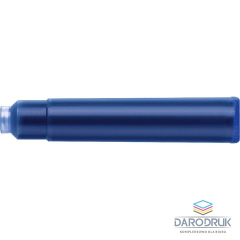 Faber Castell Naboje krótkie niebieski ciemny Faber Castell (185506)