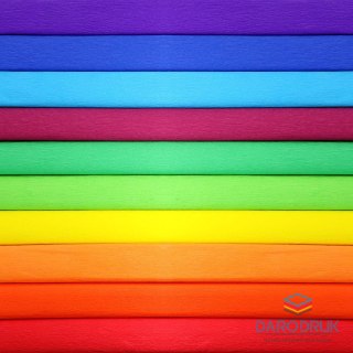 Fun&Joy Bibuła marszczona Spectrum mix 500mm x 2000mm Fun&Joy