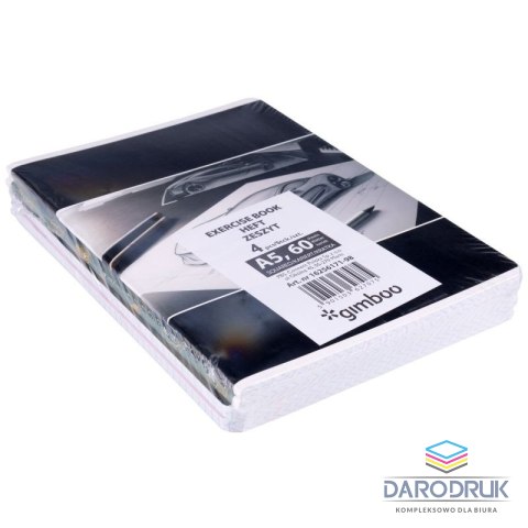 Gimboo Zeszyt A5 60k. 70g kratka Gimboo (16256171-98)