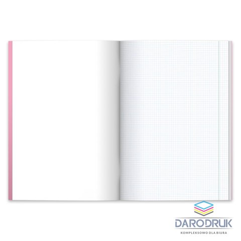 Herlitz Zeszyt A4 Pastel Colors Eco PP 9552753 60k. 70g krata Herlitz (400198131)