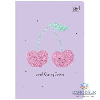 Interdruk Zeszyt A5 GLITTER 16k. 70g linia Interdruk (ZE16K=GLI)