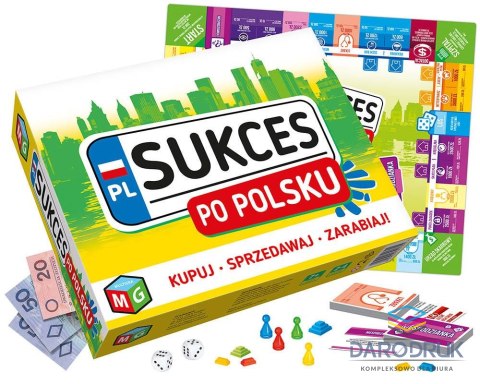 Multigra Gra planszowa SUKCES PO POLSKU Multigra