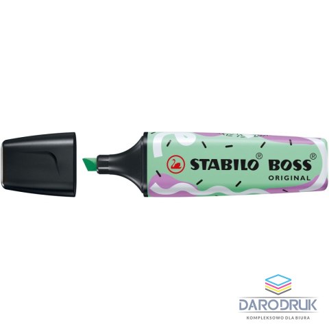 Stabilo Zakreślacz BOSS by Ju Schnee mint wkład miętowy 2,0-5,0mm Stabilo (70/116-101)