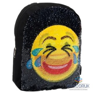 Starpak Plecak z cekinami emoji Starpak (388279)