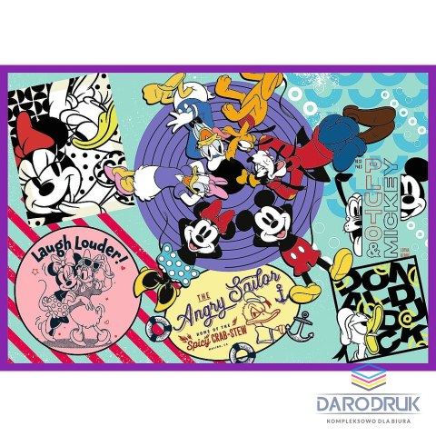 Trefl Puzzle Myszka Miki 4x250 el. Trefl (13308)
