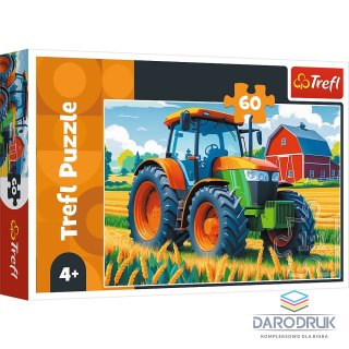 Trefl Puzzle Pojazd rolnika 60 el. Trefl (16492)