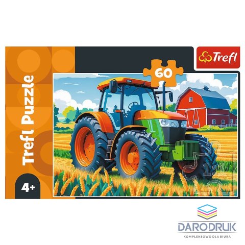 Trefl Puzzle Pojazd rolnika 60 el. Trefl (16492)