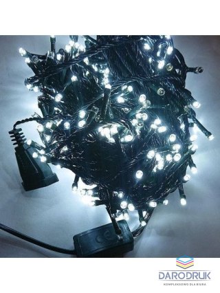 Yasheng Lampki świąteczne 300 led zimna biel Yasheng