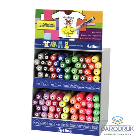 Artline Marker specjalistyczny do odzieży wkład czarny okrągła końcówka Artline (AR-002 7 2)