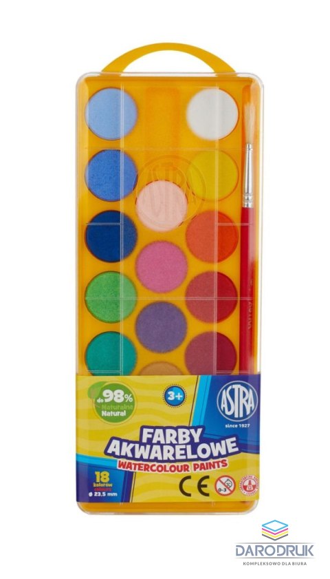 Astra Farby akwarelowe 18 kolor. Astra (83210900)