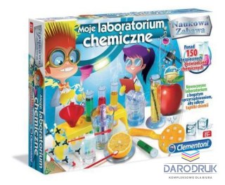 Clementoni Zabawka edukacyjna MOJE LABORATORIUM CHEMICZNE Clementoni (60250)
