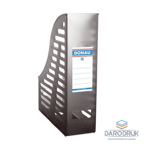 Donau Pojemnik na dokumenty pionowy A4 dymny polipropylen PP [mm:] 85x245x 315 Donau (7464001PL-02)
