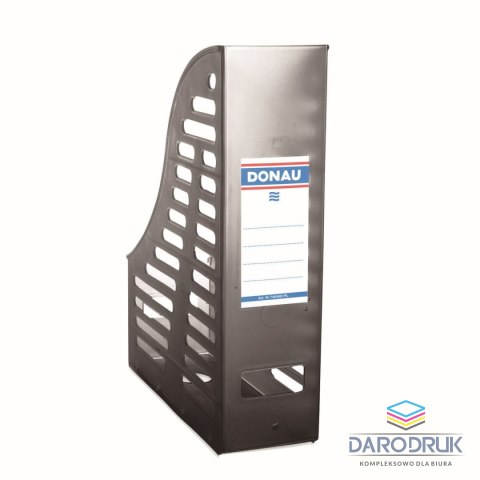Donau Pojemnik na dokumenty pionowy A4 dymny polipropylen PP [mm:] 85x245x 315 Donau (7464001PL-02)