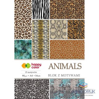 Happy Color Blok artystyczny A4 80g 15k Happy Color (HA 3808 2030-M)