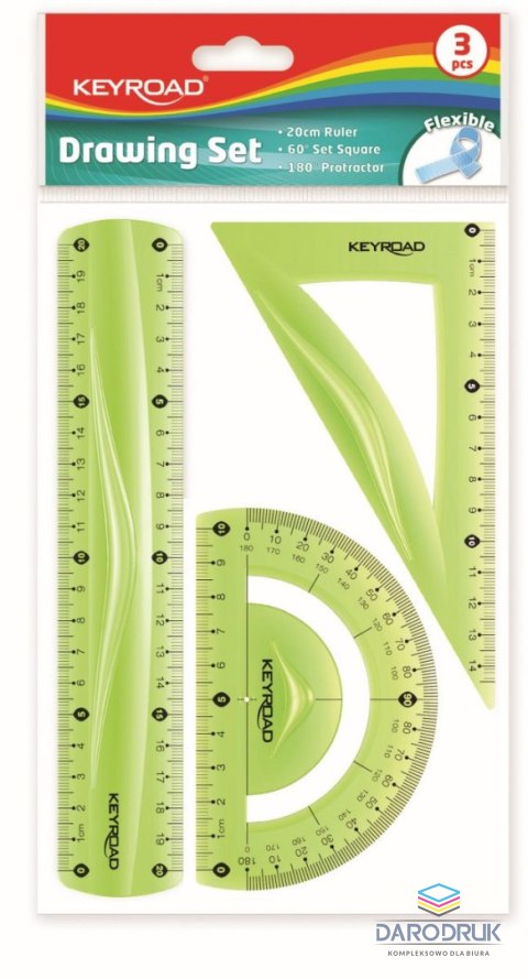 Keyroad Komplet geometryczny elastyczny 3 el. Keyroad (KR970858)
