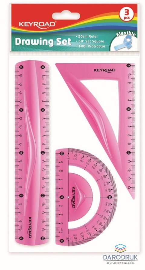 Keyroad Komplet geometryczny elastyczny 3 el. Keyroad (KR970858)